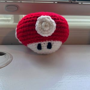 Crochet Mario Mushroom